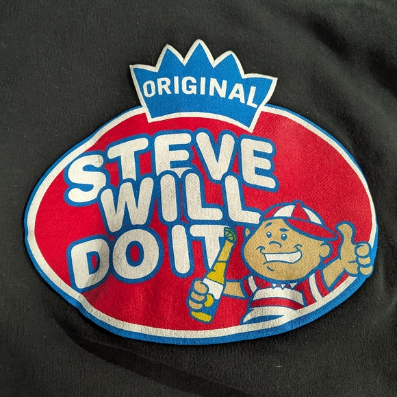 Black STEVE WILL DO IT BUBBLEGUM hoodie | Size Small - Picture 4 of 4